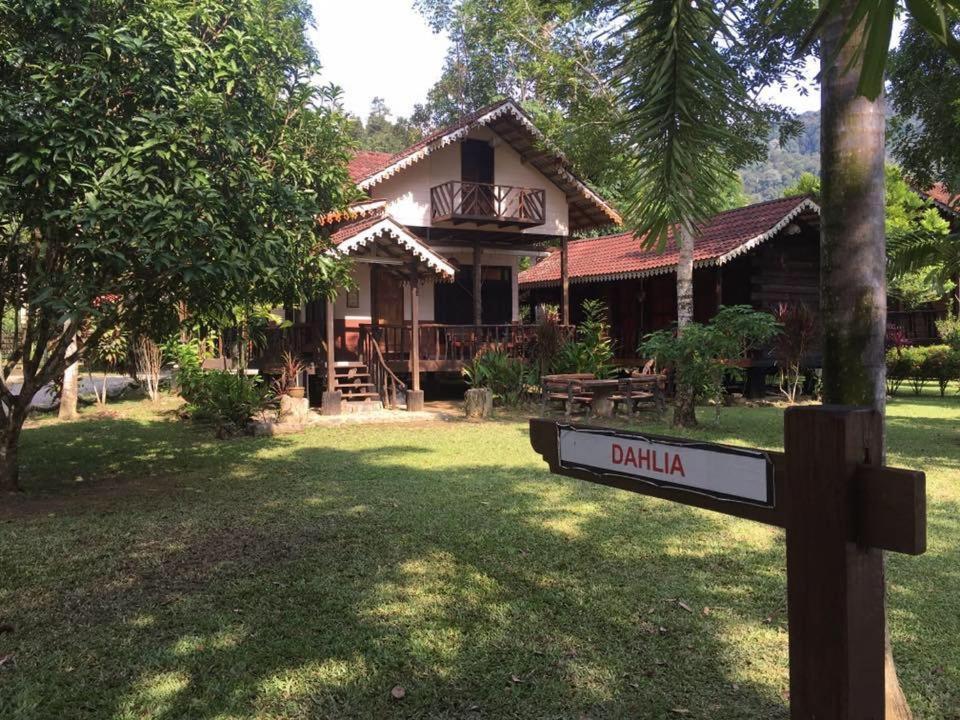 Rustic Chalet - Dahlia N Mawar At Sedim Vista Kulim Eksteriør billede